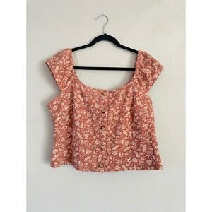 Rewind Womens XXL Crop Top NEW
